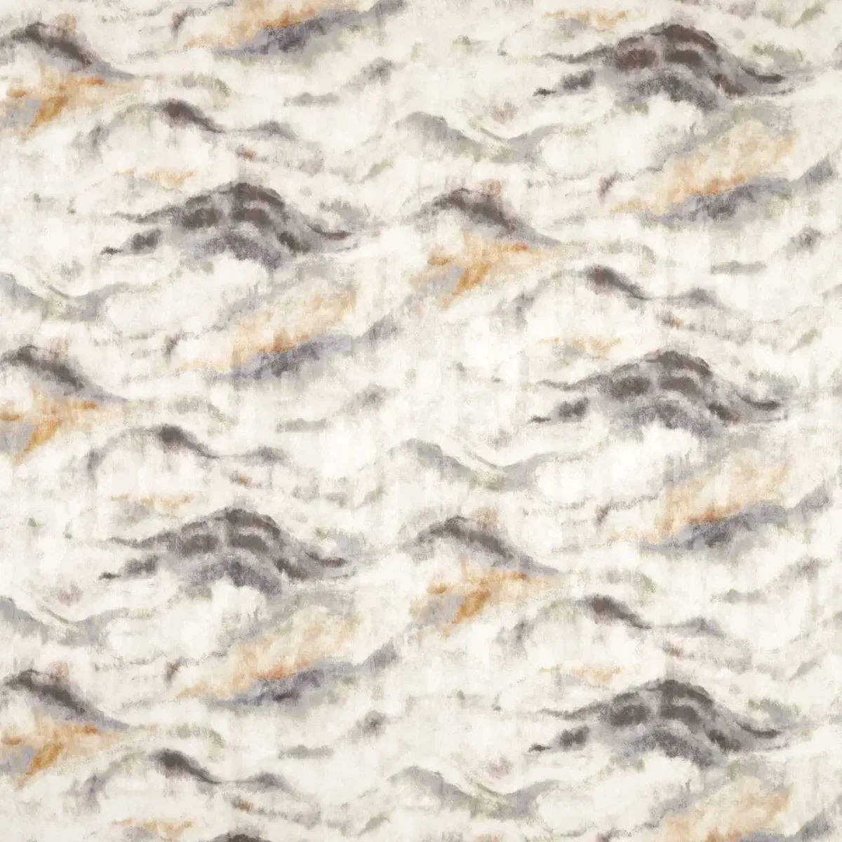 neutral contemporary printed fabric from Clarke & Clarke