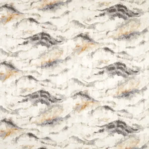 neutral contemporary printed fabric from Clarke & Clarke