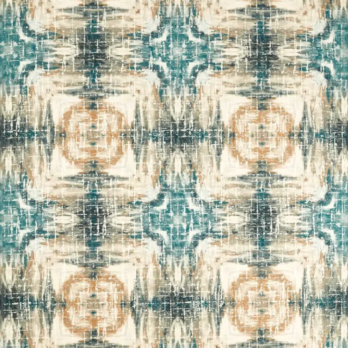Kalia Print Fabric - Midnight swatch