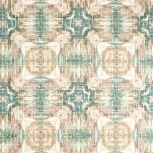 pink contemporary printed fabric from Clarke & Clarke
