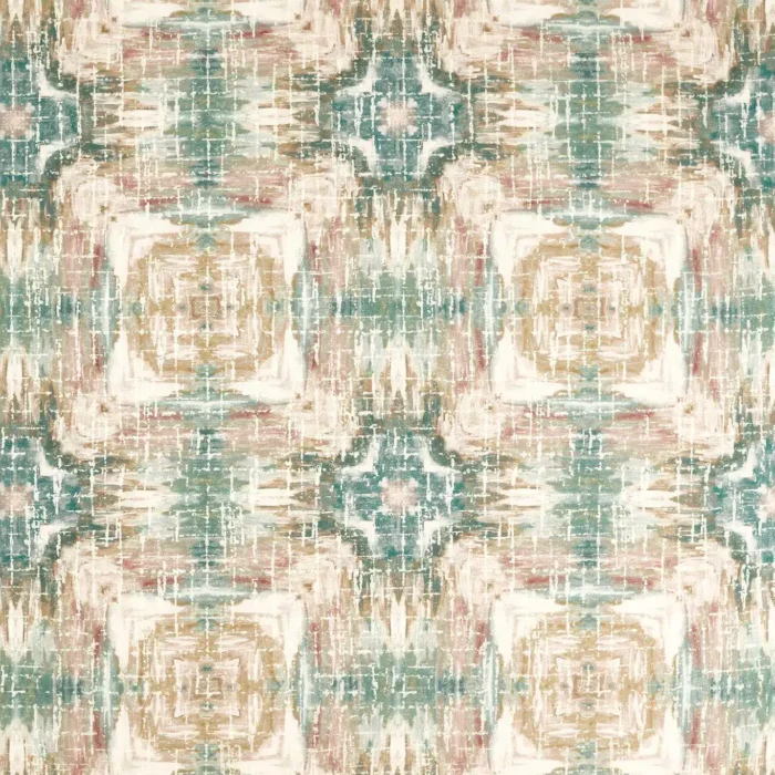 Kalia Print Fabric - Mineral /  Blush – Mineral / Blush swatch