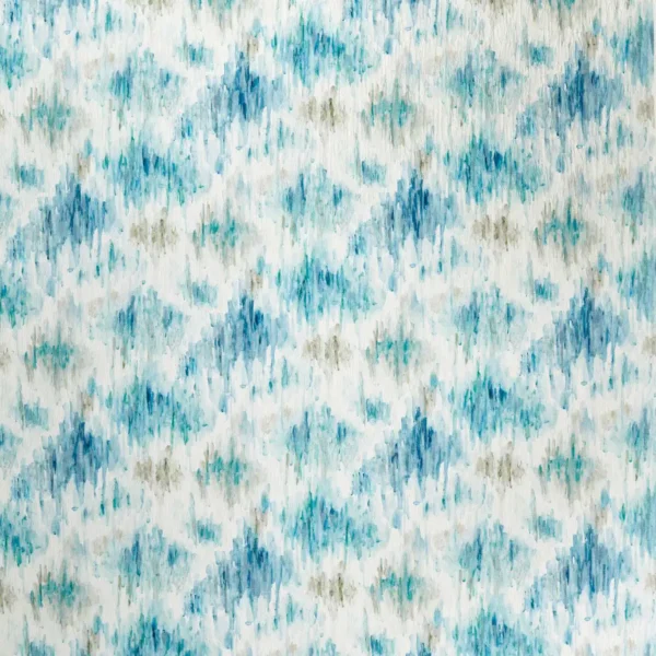 blue contemporary printed fabric from Clarke & Clarke