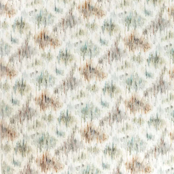 Trueno Print Fabric - Mineral by neutral contemporary printed fabric from Clarke & Clarke