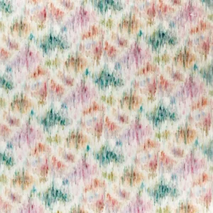 multicolour contemporary printed fabric from Clarke & Clarke