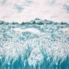 blue botanical printed fabric from Clarke & Clarke