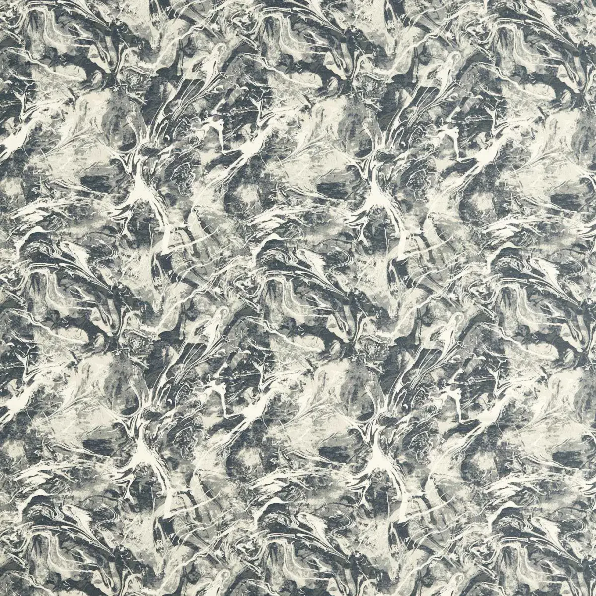 Calacatta Weave Fabric - Ink by blue misc woven fabric from Clarke & Clarke