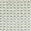 blue geometric woven fabric from Clarke & Clarke