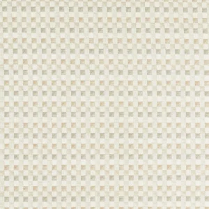 neutral geometric woven fabric from Clarke & Clarke