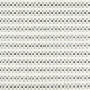 black-grey geometric woven fabric from Clarke & Clarke