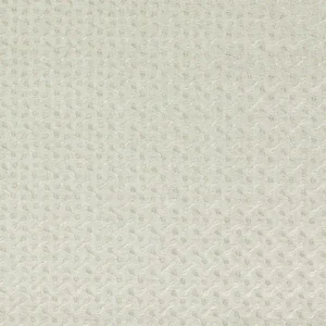neutral geometric embroideried fabric from Clarke & Clarke
