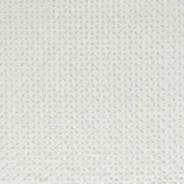Necto Fabric - Ivory by neutral geometric embroideried fabric from Clarke & Clarke