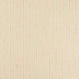 orange striped woven fabric from Clarke & Clarke