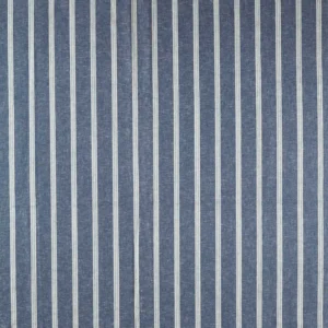 blue striped woven fabric from Clarke & Clarke