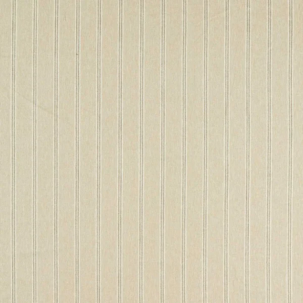 neutral striped woven fabric from Clarke & Clarke
