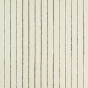 black-grey striped woven fabric from Clarke & Clarke