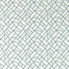 blue contemporary embroideried fabric from Clarke & Clarke