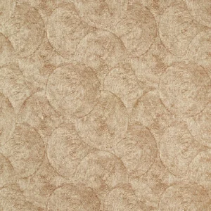 neutral botanical woven fabric from Clarke & Clarke