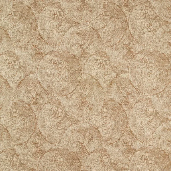 neutral botanical woven fabric from Clarke & Clarke