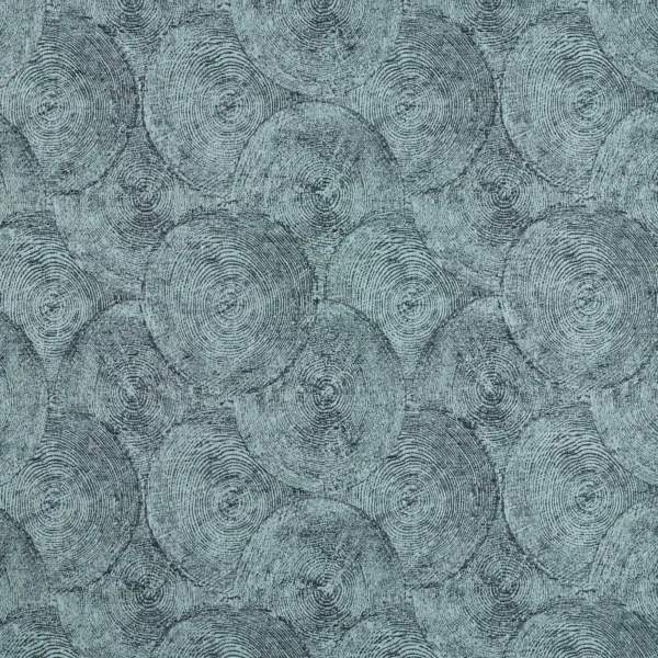 black-grey botanical woven fabric from Clarke & Clarke