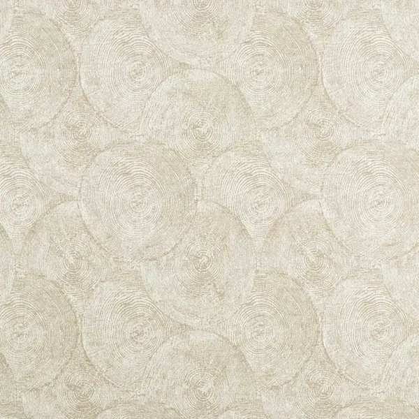 Silvan Weave Fabric - Linen by neutral botanical woven fabric from Clarke & Clarke