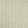 green botanical embroideried fabric from Clarke & Clarke