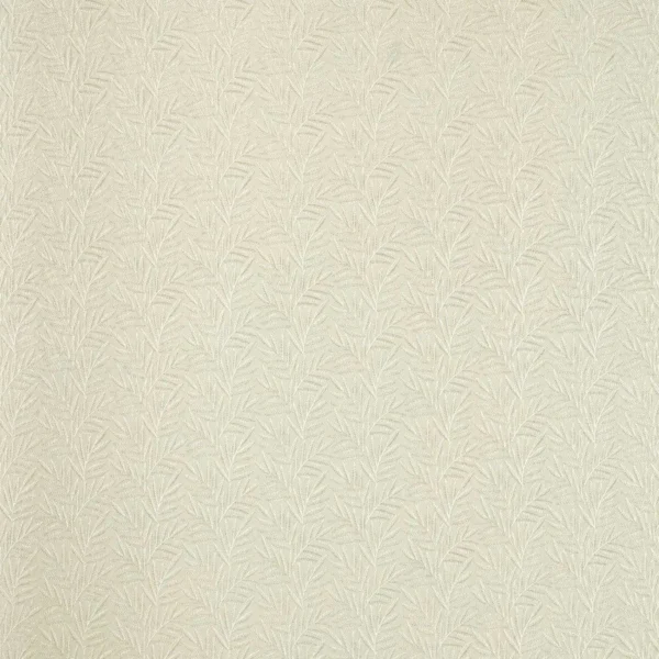 Virgata Fabric - Ivory by neutral botanical embroideried fabric from Clarke & Clarke