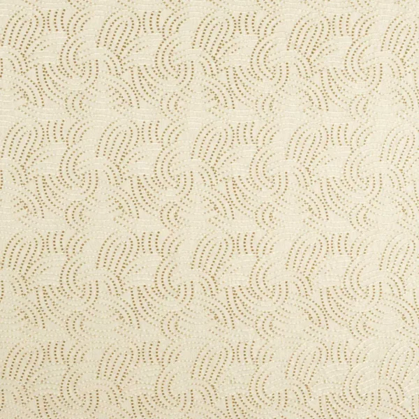 Volu Fabric - Maize by neutral contemporary embroideried fabric from Clarke & Clarke