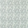 blue contemporary embroideried fabric from Clarke & Clarke
