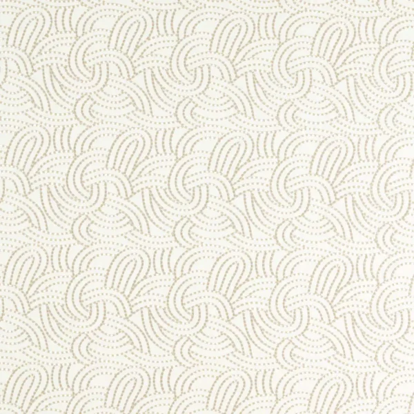 neutral contemporary embroideried fabric from Clarke & Clarke