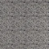 black-grey contemporary embroideried fabric from Clarke & Clarke
