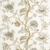 neutral botanical printed fabric from Harlequin