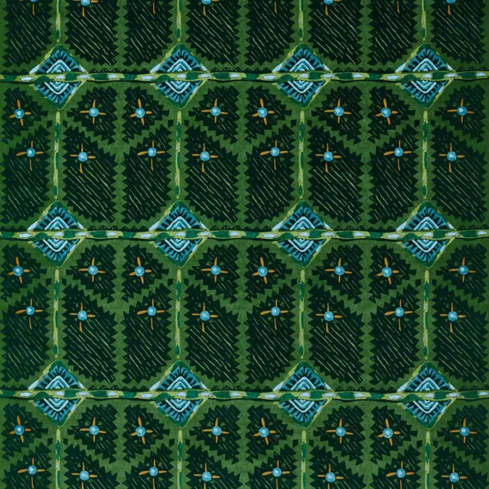 Brocha Fabric - Forest /  Midnight – Forest / Midnight swatch
