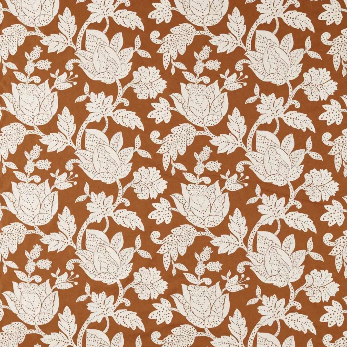 Zamora Fabric - Terracotta swatch