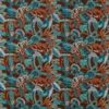 multicolour contemporary embroideried fabric from Harlequin