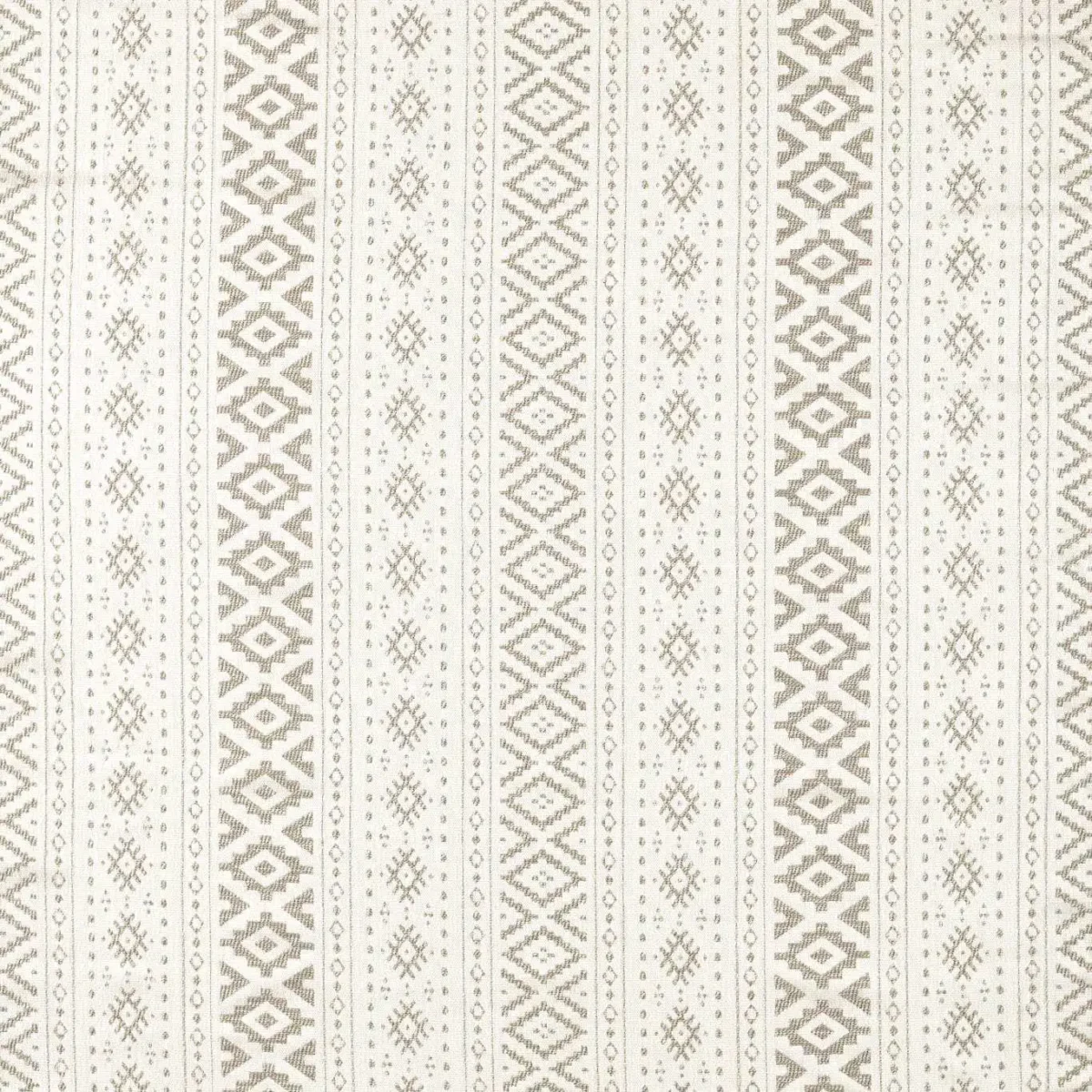 Rebozo Fabric - Stone by neutral traditional woven fabric from Harlequin
