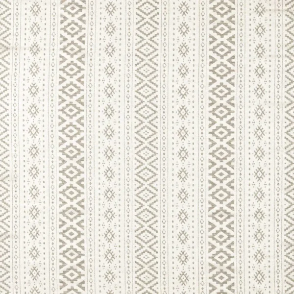 Rebozo Fabric - Stone by neutral traditional woven fabric from Harlequin