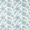 blue botanical embroideried fabric from Harlequin