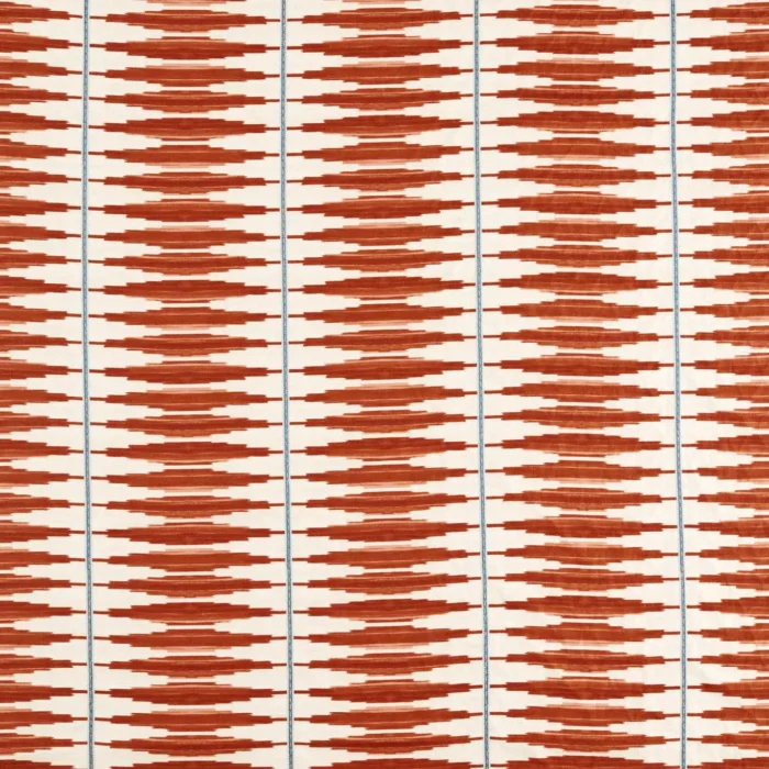 Cintilla Fabric - Spice /  Adriatic – Spice / Adriatic swatch