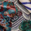 multicolour contemporary curtain with