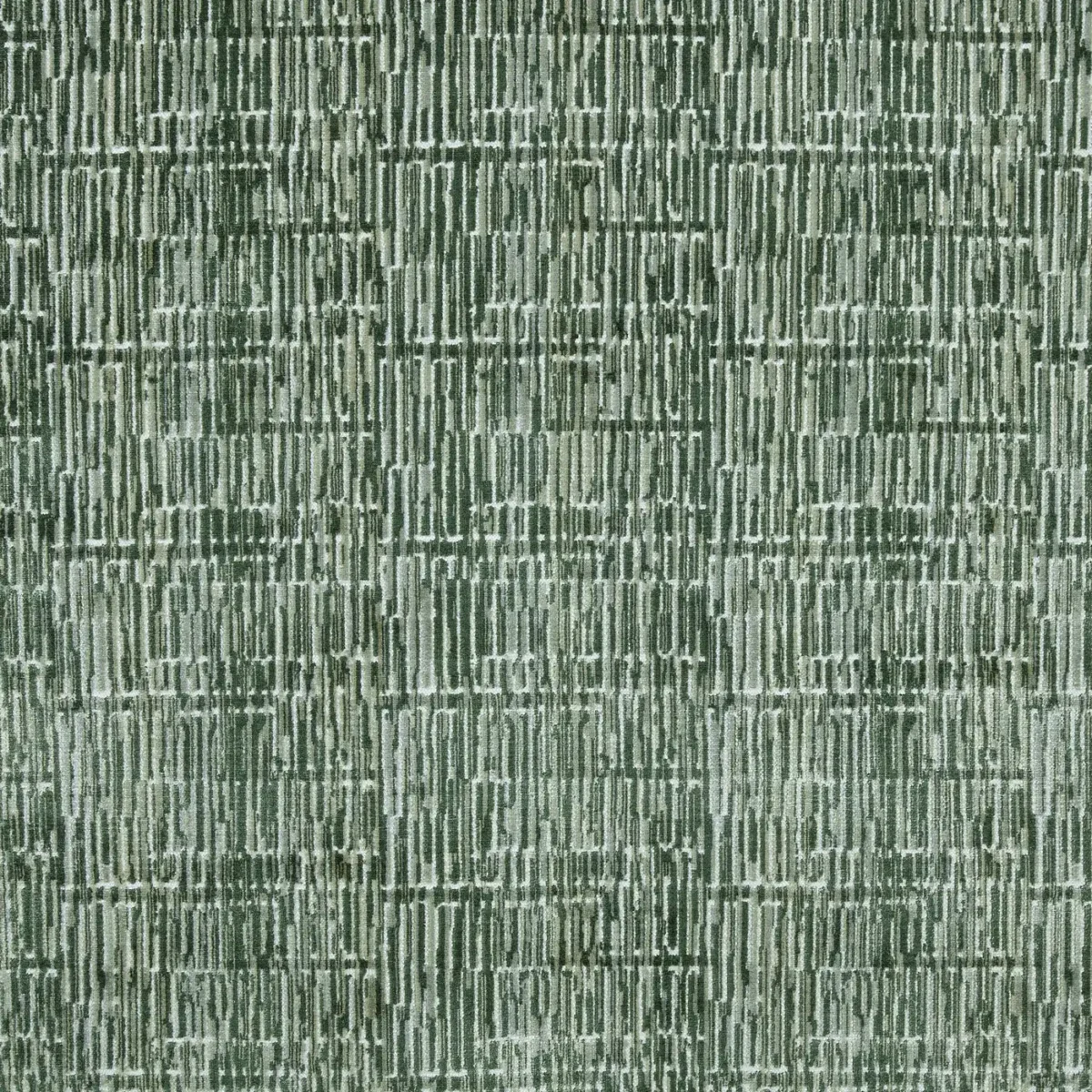 Escher Fabric - Canopy by green contemporary velvet-chenille fabric from Prestigious Textiles