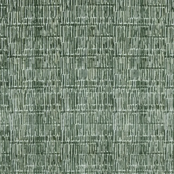 Escher Fabric - Canopy by green contemporary velvet-chenille fabric from Prestigious Textiles