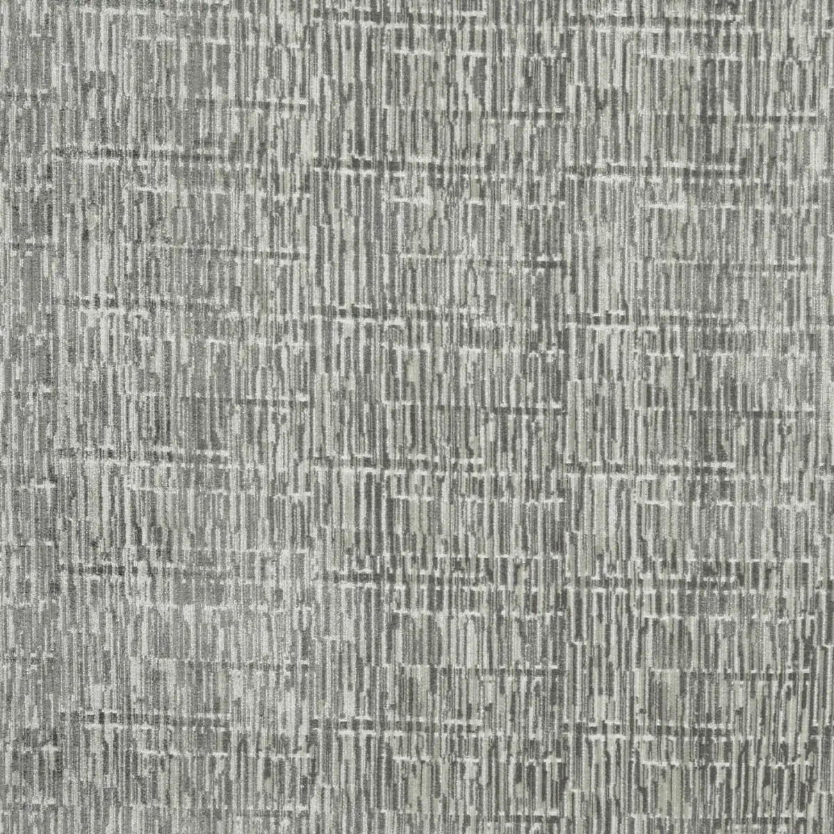 Escher Fabric - Mercury by black-grey contemporary velvet-chenille fabric from Prestigious Textiles