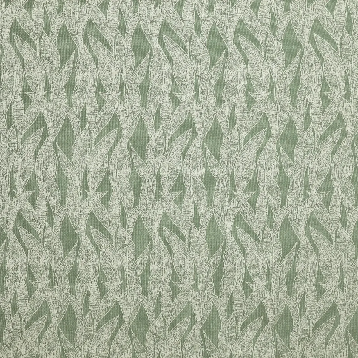 Dali Fabric - Canopy by green contemporary jacquard fabric from Prestigious Textiles