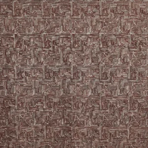 red contemporary embroideried fabric from Prestigious Textiles