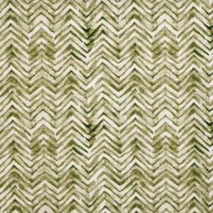 green geometric printed fabric from Prestigious Textiles