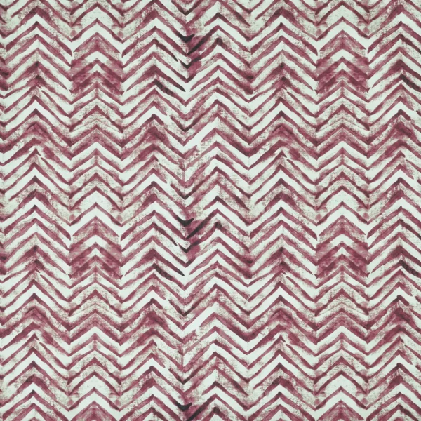 purple geometric printed fabric from Prestigious Textiles