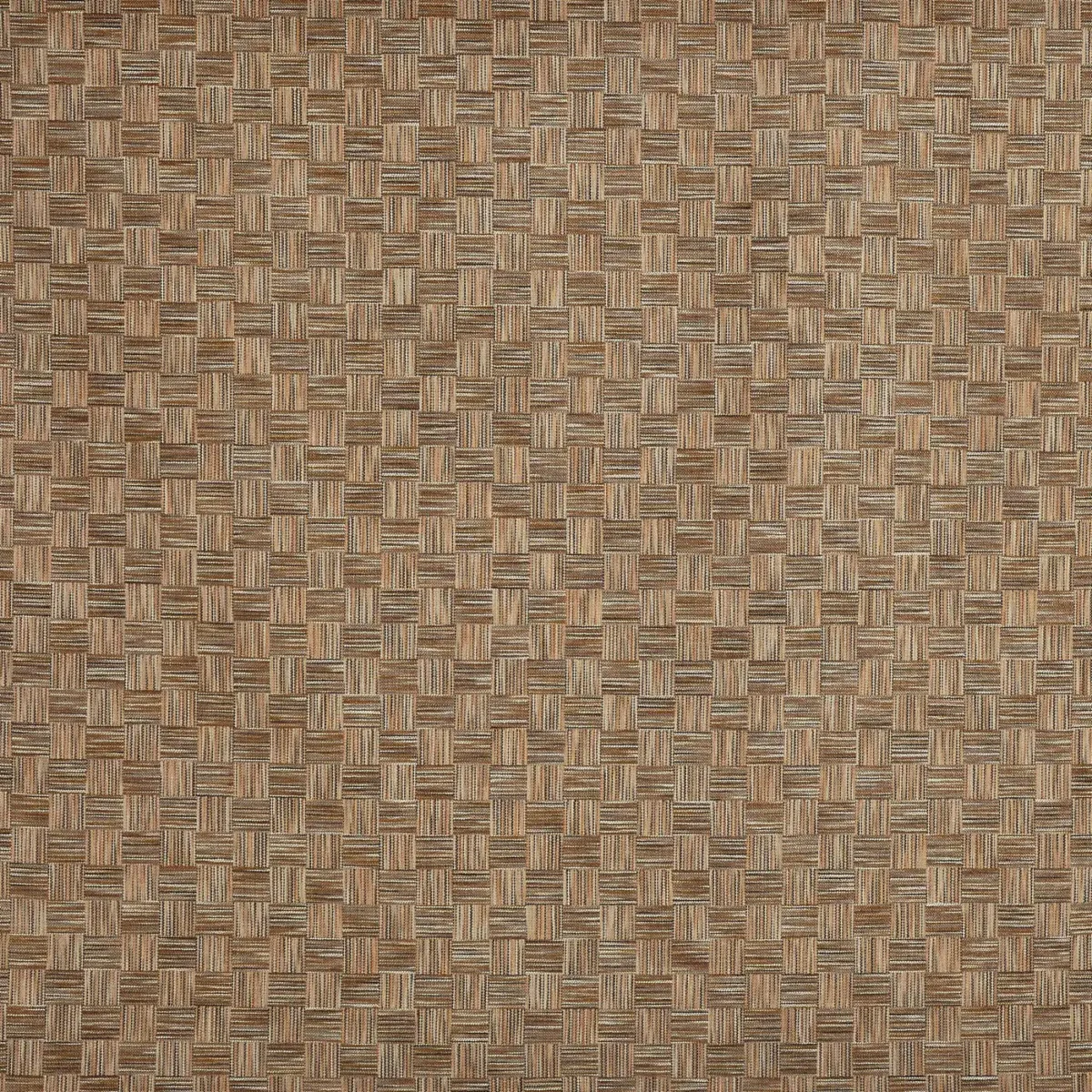 Habitat Fabric - Desert by brown checked woven fabric from Prestigious Textiles