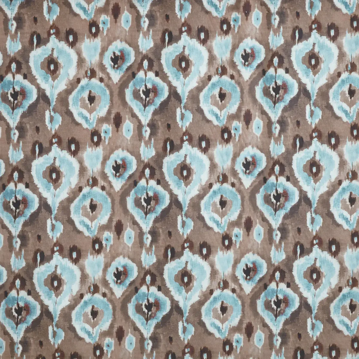 Pavon Fabric - Storm by blue misc printed fabric from Prestigious Textiles
