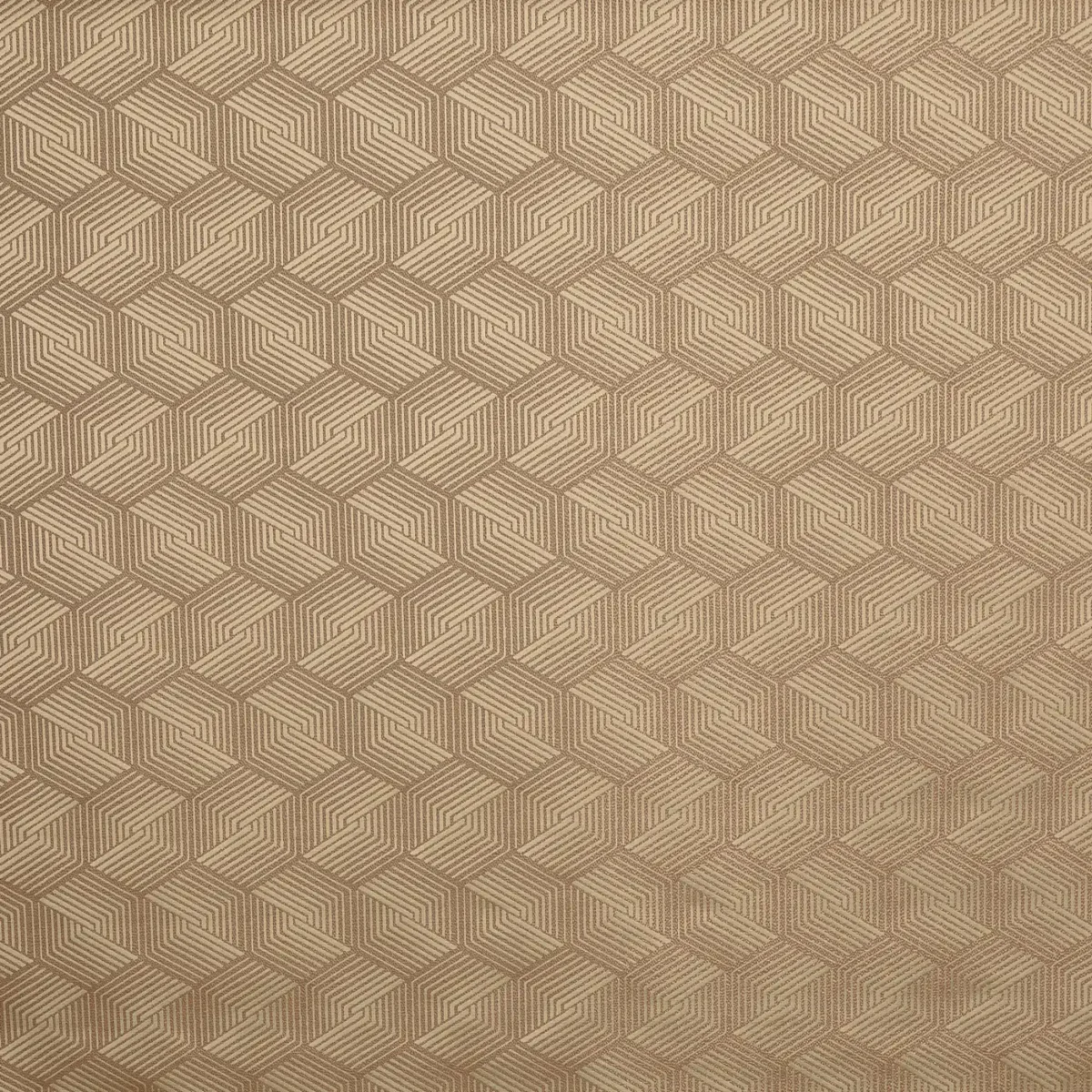 Caza Fabric - Desert by brown geometric jacquard fabric from Prestigious Textiles
