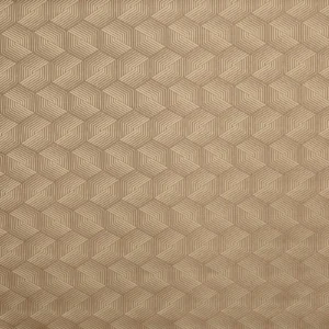 brown geometric jacquard fabric from Prestigious Textiles